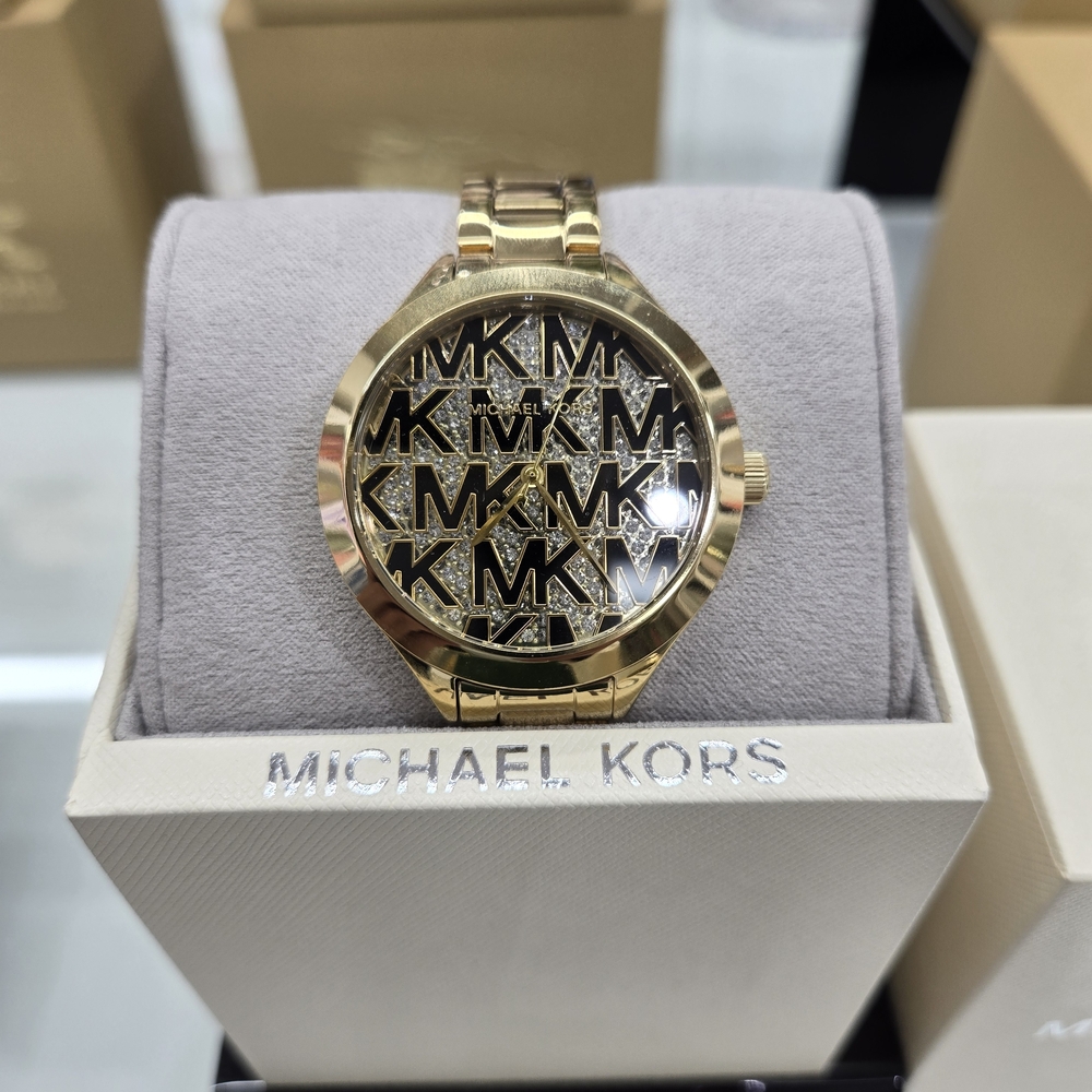 Michael Kors Gold and Black Women's Watch